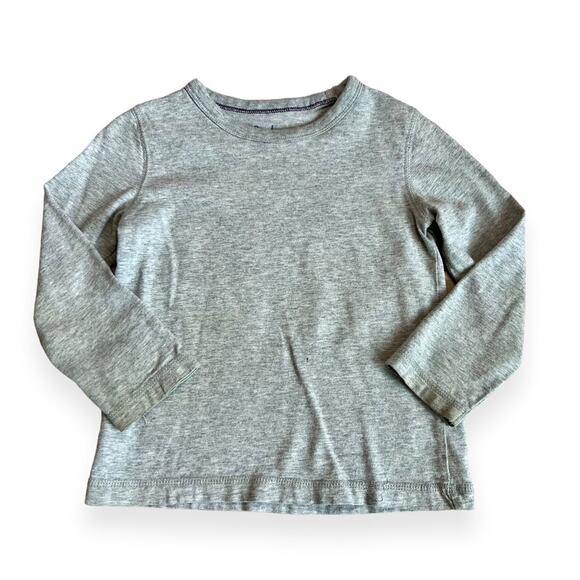 Mini Boden Other - Mini Boden Gray Cotton Long Sleeve Tee 3-4Y